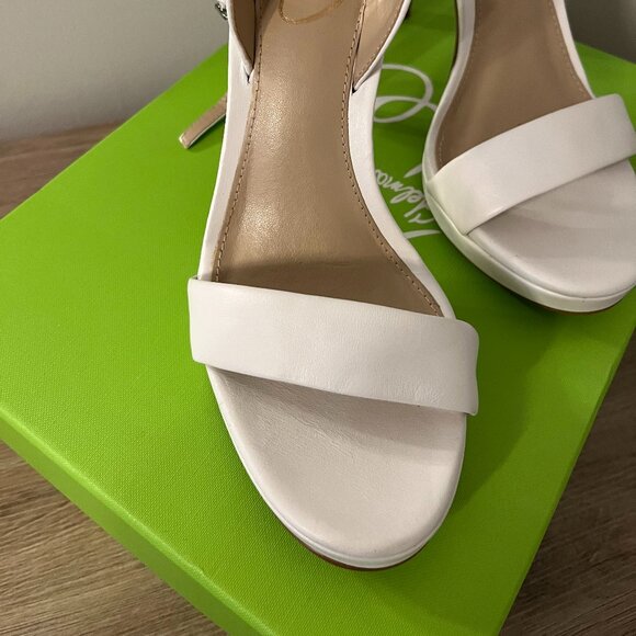 Sam Edelman Size 7 White Jade Sandals - Picture 5 of 7